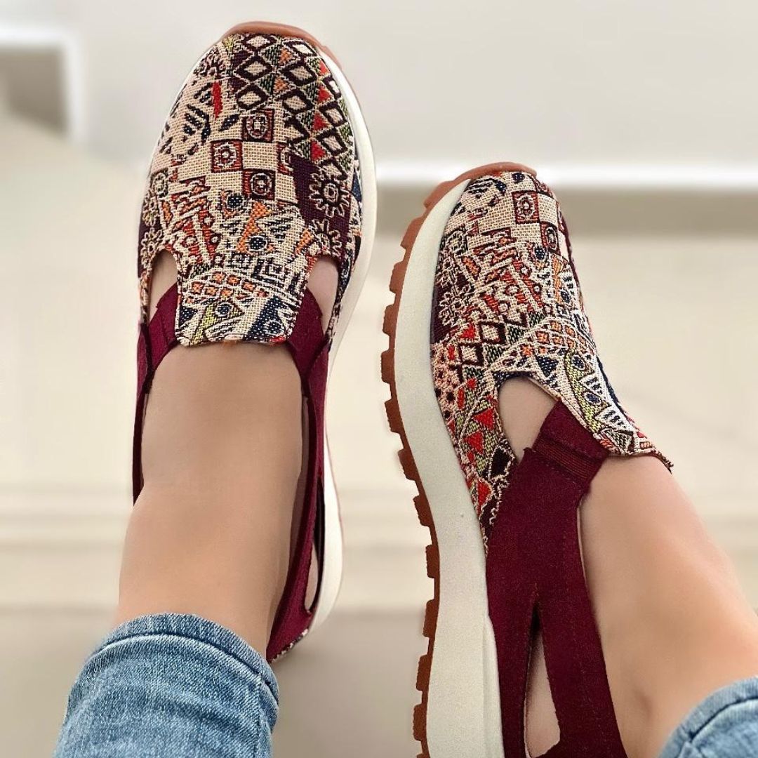 Zapatilla Ortopédica con Estampado Mafalda